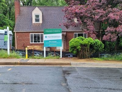 Main St Bank 4x4 Signage