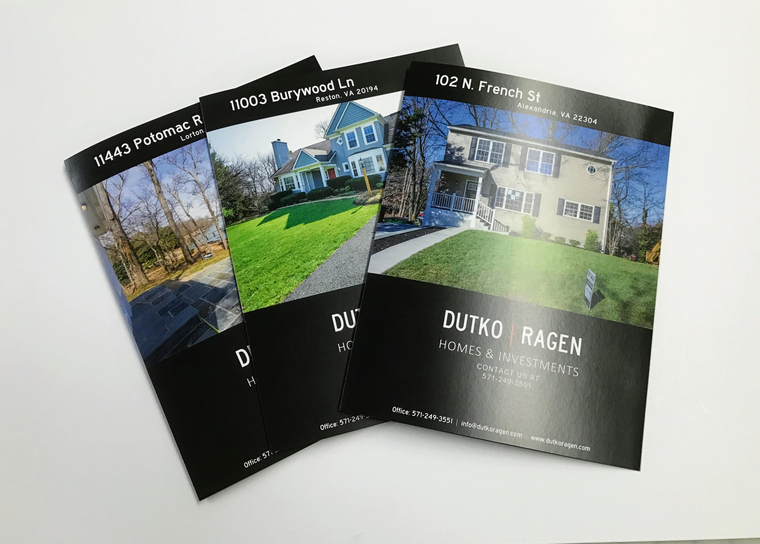 Real Estate Home Brochures